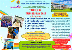 📣📣 TRƯỜNG TRUNG CẤP KINH TẾ - KỸ THUẬT BÌNH THUẬN  TUYỂN SINH HỆ TRUNG CẤP 9+ NĂM 2025 📣📣 