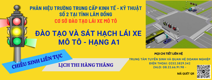 ĐÀO TẠO VÀ SÁT HẠCH LÁI XE MÔ TÔ