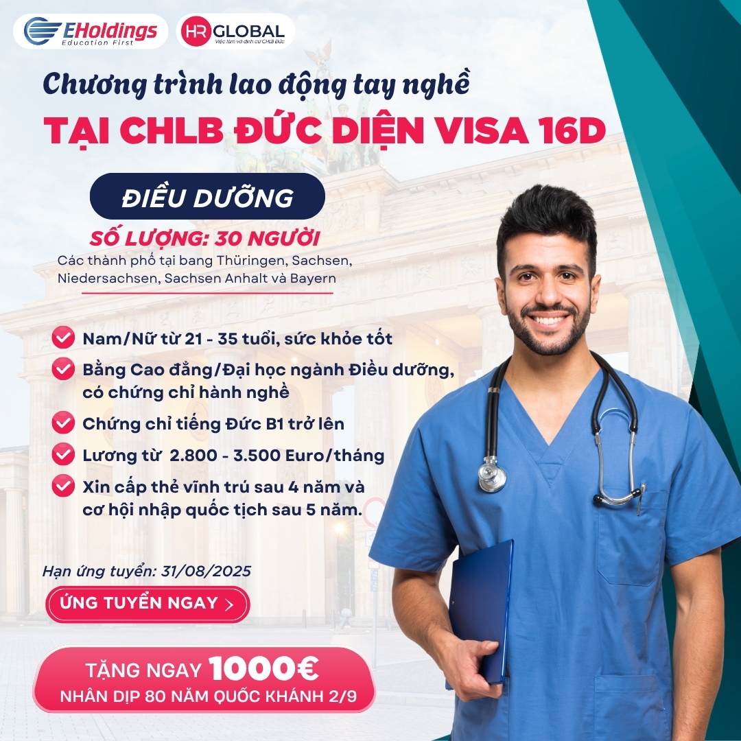 LAO ĐỘNG CHUYỂN ĐỔI BẰNG TẠI ĐỨC