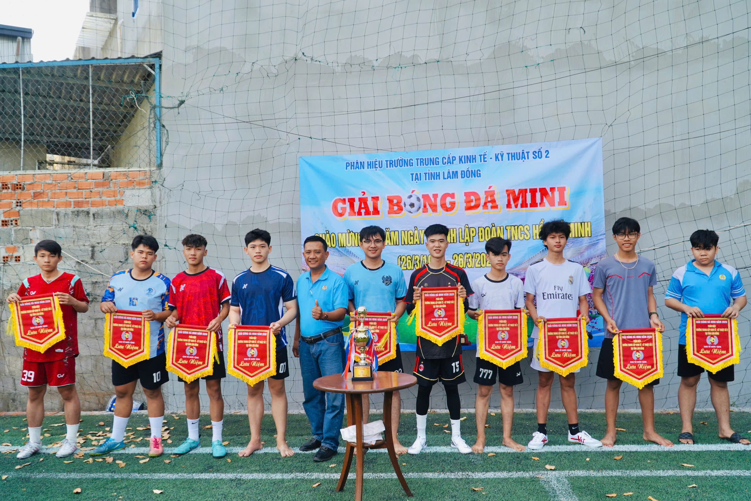 KHAI MẠC GIẢI BÓNG ĐÁ MINI TRONG HỌC SINH NĂM 2026